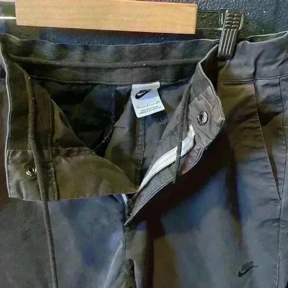 Men’s Nike Brown Chino Pants Button Up Drawstring Size 28 - Picture 4 of 8